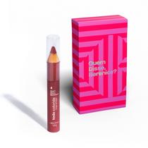 Combo Presente Natal : Lápis Multifuncional Toda Colorida Bege Atração 1,2g + Caixa de Presente