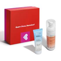 Combo Presente Skin.q: Espuma Facial de Limpeza 150ml + Hidratante Facial 50ml + Caixa de Presente