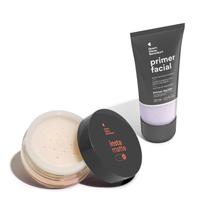 Combo Primer Facial Líquido 20ml + Pó Facial Solto Translúcido Amarelê Instamatte 10g