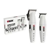 Combo Profissional Corte Acabamento Wmark Ng 8632 Branco