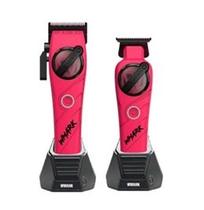 Combo Profissional Wmark Maquina de corte + Acabamento NG 8613 colorido Cor:Rosa