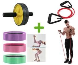 Combo Projeto Verão Aparelhos Fitness Exercicios em Casa Kit