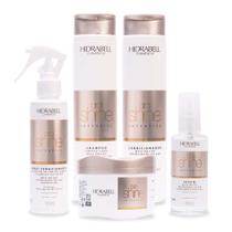 Combo ProShine Glow Revitalizador de Brilho Capilar Espelhado Extremo e Nutrição Hidrabell