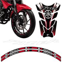 Combo Protetor Adesivo Tanque E Aro Moto Yamaha Fazer Combo Protetor Adesivo Tanque E Aro Moto Yamaha Fazer