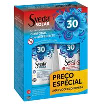 Combo Protetor Solar Corporal e Repelente Sveda FPS30 125ml + 125ml Combo Protetor Solar Corporal e Repelente Sveda FPS30 125ml + 125ml