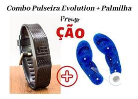 Combo Pulseira Magnetica + Palmilha Bioquantica Tira Dor Jbb