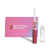 Combo QDB 7Belo: Batom Duo Gloss Rosa Único 8ml + Cartão Presente