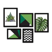 Combo Quadros Decoraviso Com Moldura Costela De Adão