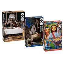 Combo Quebra-cabeças Fé e Tradição