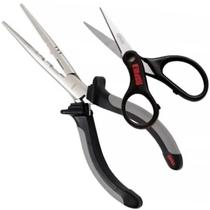 Combo Rapala Fishermans Alicate e Tesoura RTC-6SPLS (com bainha)