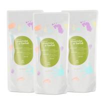Combo Refil Sabonete Líquido Mamãe e Bebê - 200ml Combo Refil Sabonete Líquido Mamãe e Bebê - 200ml