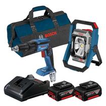 Combo Refletor GLI 18V-2200 C Parafusadeira 1/4 Drywall 18V GTB 185-LI SB - BOSCH Combo Refletor GLI 18V-2200 C Parafusadeira 1/4 Drywall 18V GTB 185-LI SB - BOSCH