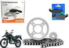 Combo Relação Tração Corrente Coroa Pinhão Aço 1045 Cofap + Pastilha Freio Traseira Xre 300 Combo Relação Tração Corrente Coroa Pinhão Aço 1045 Cofap + Pastilha Freio Traseira Xre 300