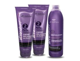 Combo Relaxamento All Nature Afro Nature Forte Nº2 + Neutral