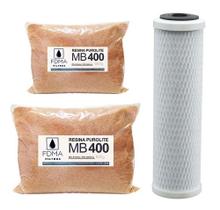 Combo Resina Mista Mb400 1000g + 1x Carvão Block 9.3/4