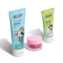 Combo Rotina Poderosa QDB As Meninas Super Poderosas:Gel de Limpeza Facial 100g + Hidratante Facial 40ml + Hidratante Labial 9g Combo Rotina Poderosa QDB As Meninas Super Poderosas:Gel de Limpeza Facial 100g + Hidratante Facial 40ml + Hidratante Labial 9g
