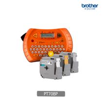 Combo Rotulador Eletrônico Pt70 Brother + 3 Fitas M231