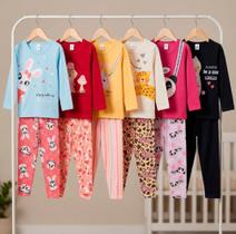 Combo Roupa Infantil Menina 4 Peças Outono Inverno Confortável Combo Roupa Infantil Menina 4 Peças Outono Inverno Confortável