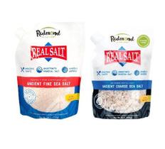 Combo Sal Integral Fino Real Salt sache - 737g + Sal Grosso Integral Real Salt - 454g