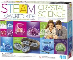 Combo Science Kit 4M Deluxe Crystal Growing para crianças com mais de 10 anos Combo Science Kit 4M Deluxe Crystal Growing para crianças com mais de 10 anos