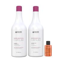 Combo Selagem Térmica Bioplastica Oil Argan e Ojon