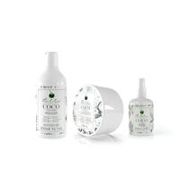 Combo Shampoo 300ml + Máscara Polpa de Coco Verde 200g + Elixir de Coco 60ml - Terra Coco