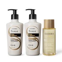 Combo Shampoo Cica-Therapy 400ml + Condicionador Cica-Therapy 400ml + Óleo de Banho La Piel 200ml Combo Shampoo Cica-Therapy 400ml + Condicionador Cica-Therapy 400ml + Óleo de Banho La Piel 200ml