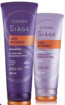 Combo shampoo e condicionador Siage eudoraliso intenso