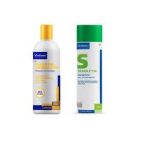 Combo Shampoo Hexadene 250Ml + Sebolytic 250Ml - Virbac