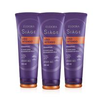 Combo Shampoo Siàge Liso Intenso 3x 250ml