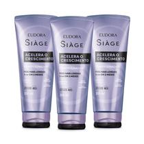 Combo Siàge Acelera o Crescimento: Condicionador 3x200ml