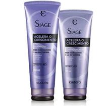 Combo Siàge Acelera o Crescimento: Shampoo 250ml + Condicionador 200ml