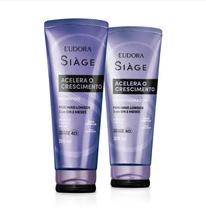 Combo Siàge Acelera o Crescimento: Shampoo 250ml + Condicionador 200ml