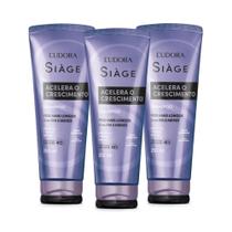 Combo Siàge Acelera o Crescimento: Shampoo 3x250ml