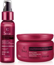 Combo Siàge Cauterização dos Fios: Máscara Capilar 250g + Sérum Capilar 60ml Combo Siàge Cauterização dos Fios: Máscara Capilar 250g + Sérum Capilar 60ml