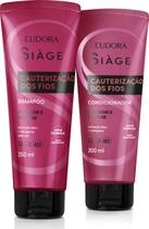 Combo Siàge Cauterização Dos Fios: Shampoo 250ml + Condicionador 200ml