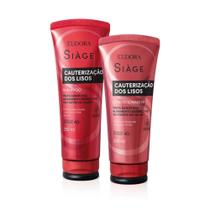 Combo Siàge Cauterização dos Lisos: Shampoo 250ml + Condicionador 200ml Combo Siàge Cauterização dos Lisos: Shampoo 250ml + Condicionador 200ml