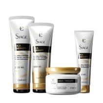 Combo Siàge Cica-Therapy (4 itens) Shampoo + Condicionador + mascara + leave-in