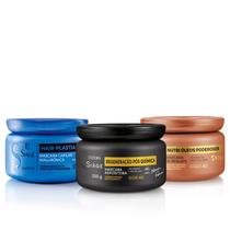Combo Siàge Cronograma Capilar para Cabelos com Química (3 itens) Combo Siàge Cronograma Capilar para Cabelos com Química (3 itens)