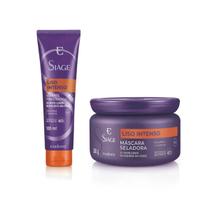 Combo SIage Eudora Liso Intenso Máscara Finalizador Selante Cronograma Hidratação Alisamento Combo SIage Eudora Liso Intenso Máscara Finalizador Selante Cronograma Hidratação Alisamento