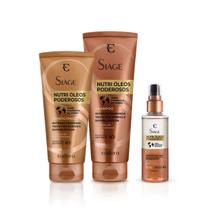 Combo Siàge Eudora Nutri Óleos Poderosos Nutrição Brilho Ressecados Elásticos sem brilho Combo Siàge Eudora Nutri Óleos Poderosos Nutrição Brilho Ressecados Elásticos sem brilho
