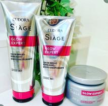 Combo Siàge Glow Expert:(3 iteis shampoo +condicionador +máscara)