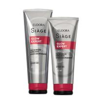 Combo Siage Glow Expert Shampoo e Condicionador Eudora