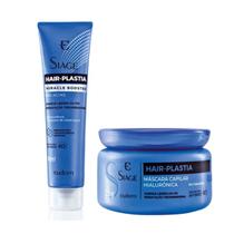 Combo Siàge Hair Plastia Máscara Capilar Booster Pro Aging Cabelos Esgotados Hidratação