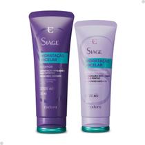 Combo siàge hidratação micelar: shampoo 250ml + condicionador 200ml