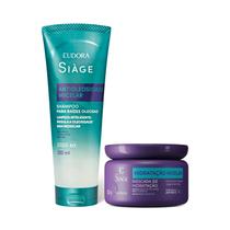 Combo Siàge Hidratação Micelar: Shampoo Antioleosidade 250ml + Máscara Capilar 250g