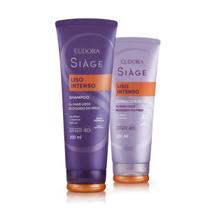Combo Siage Liso Intenso Shampoo e Condicionador Eudora