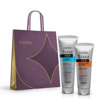 Combo Siàge Men: Condicionador Hidratação Intensa 200ml + Shampoo Combate à Caspa 250ml + Sacola M Combo Siàge Men: Condicionador Hidratação Intensa 200ml + Shampoo Combate à Caspa 250ml + Sacola M