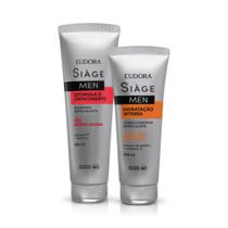 Combo Siàge Men: Shampoo Estimula o Crescimento 250ml + Condicionador Hidratação Intensa 200ml