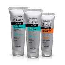 Combo Siàge Men: Shampoo Limpeza Purificante 2x250ml + Condicionador 200ml Combo Siàge Men: Shampoo Limpeza Purificante 2x250ml + Condicionador 200ml
